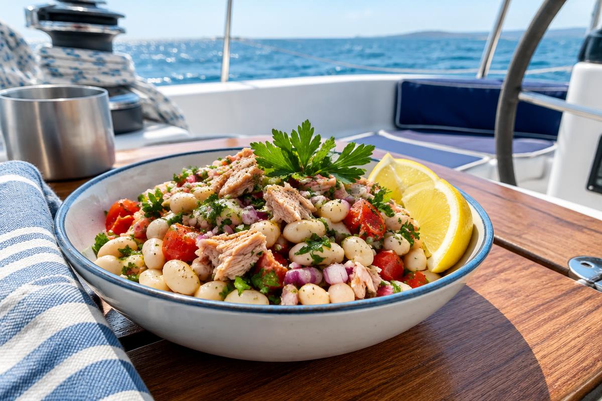 Bohnen-Thunfisch-Salat