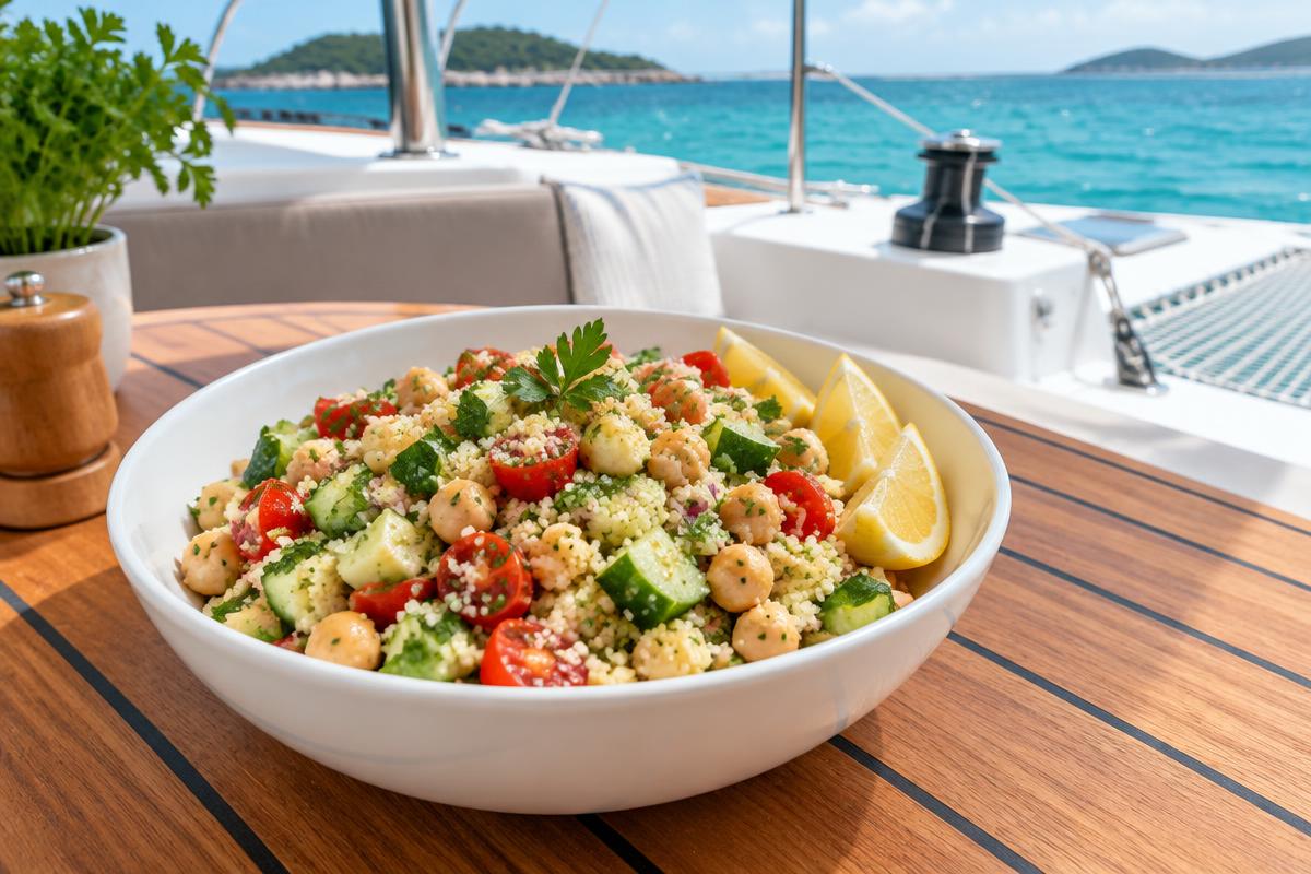 Couscous-Kichererbsen-Salat