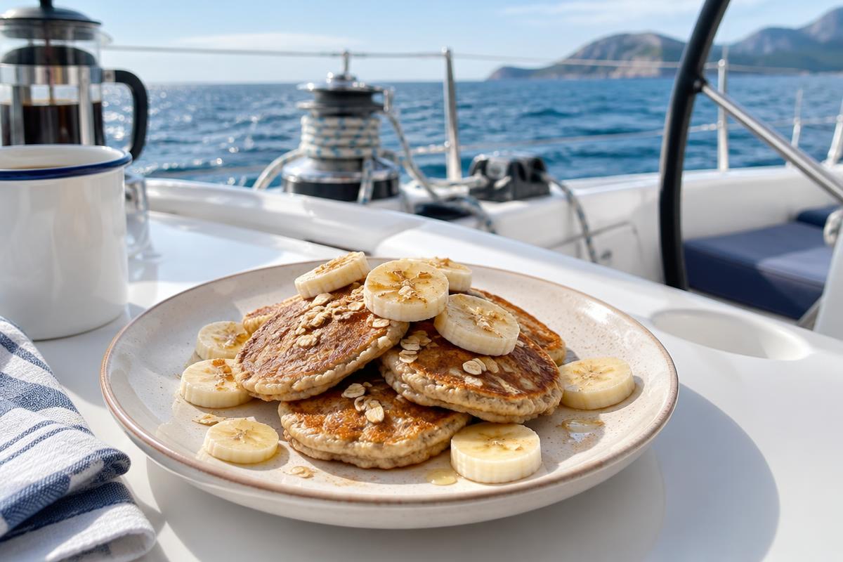 Bananen-Hafer-Pancakes