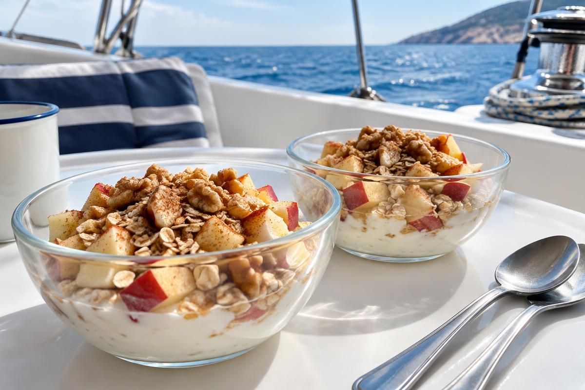 Apfel-Joghurt-Bowl